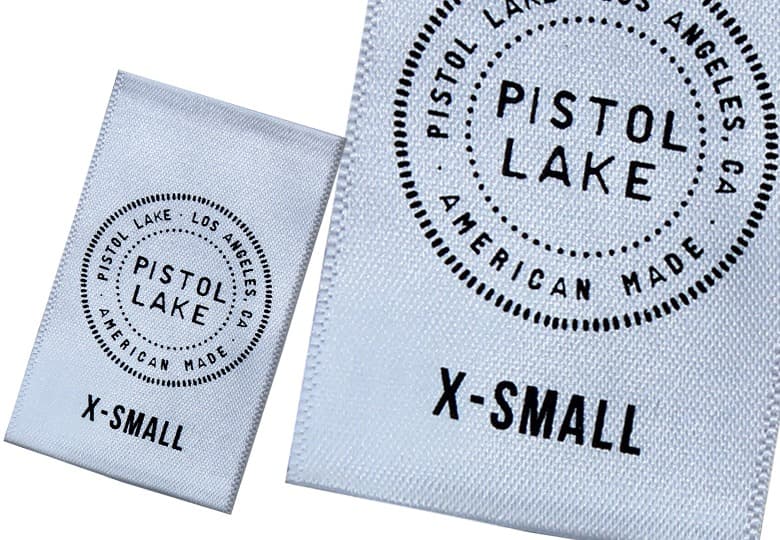 Woven label manufacturing